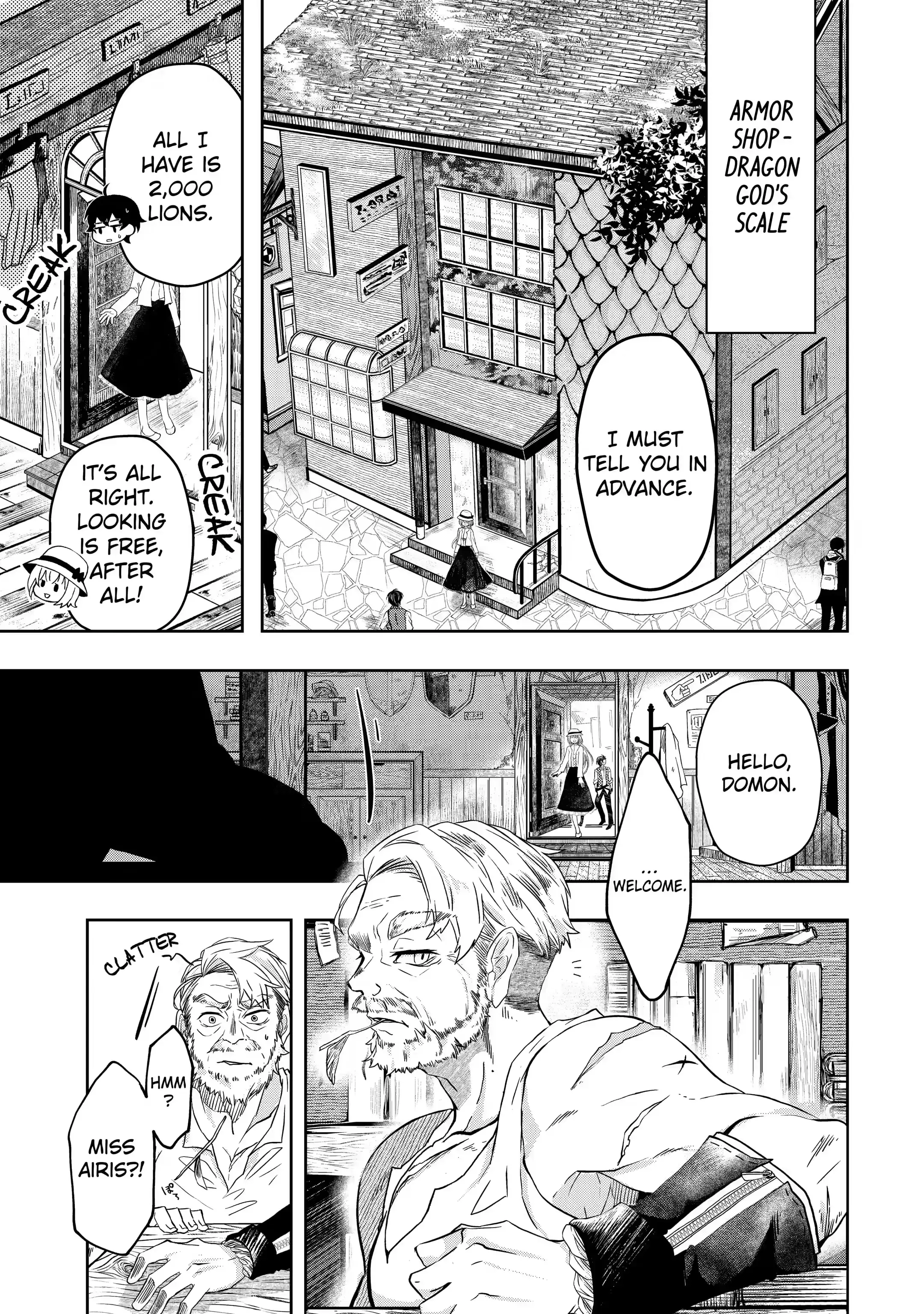 Level 0 no Maou-sama, Isekai de Boukensha wo Hajimemasu Chapter 5.2 - Page 3