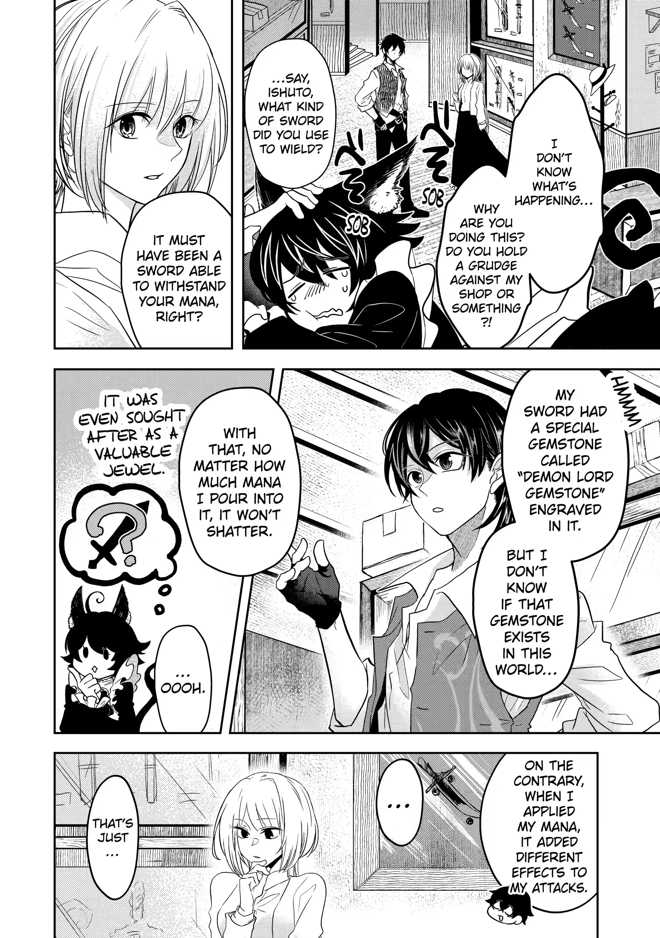 Level 0 no Maou-sama, Isekai de Boukensha wo Hajimemasu Chapter 5.3 - Page 4