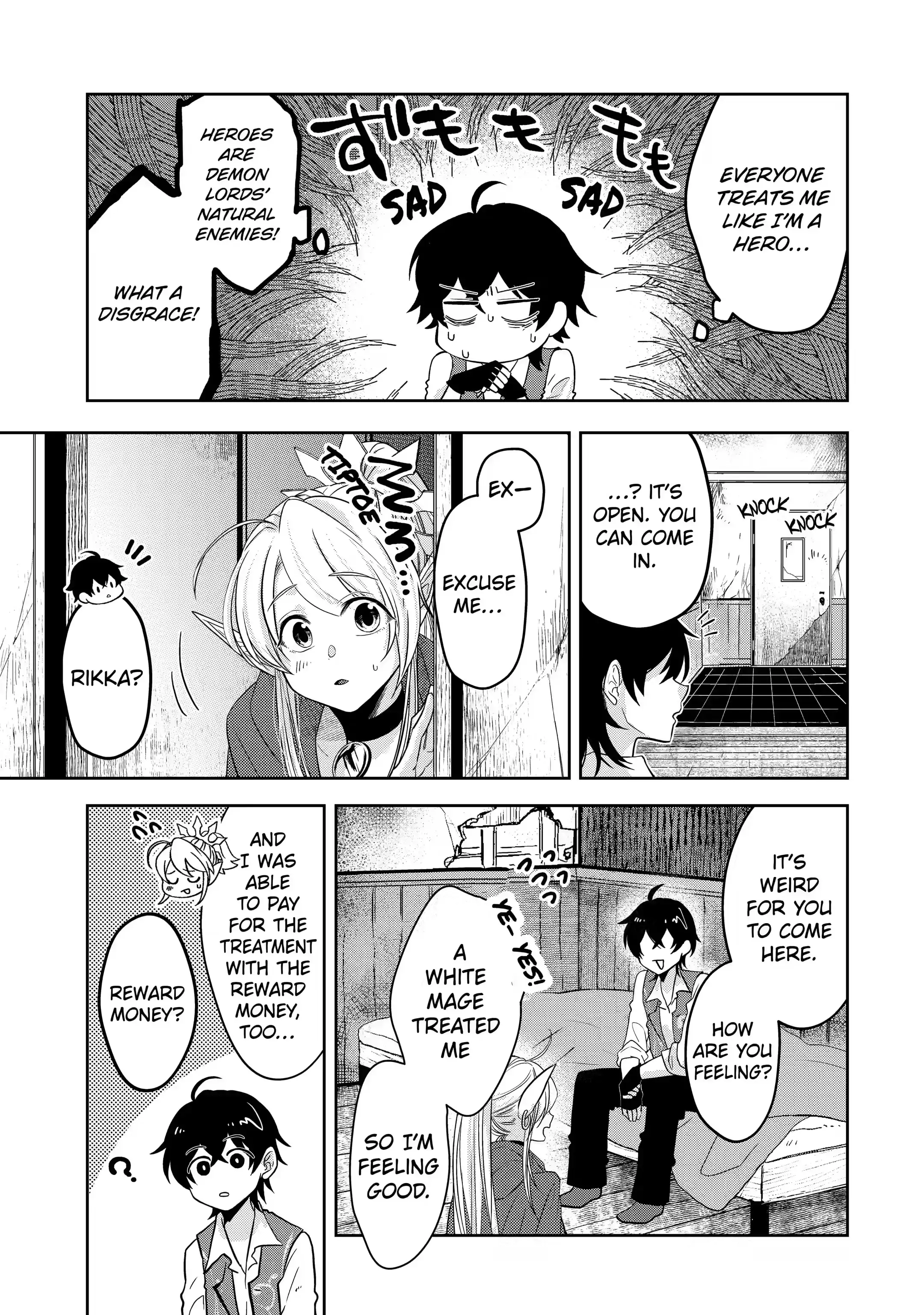 Level 0 no Maou-sama, Isekai de Boukensha wo Hajimemasu Chapter 8.1 - Page 7
