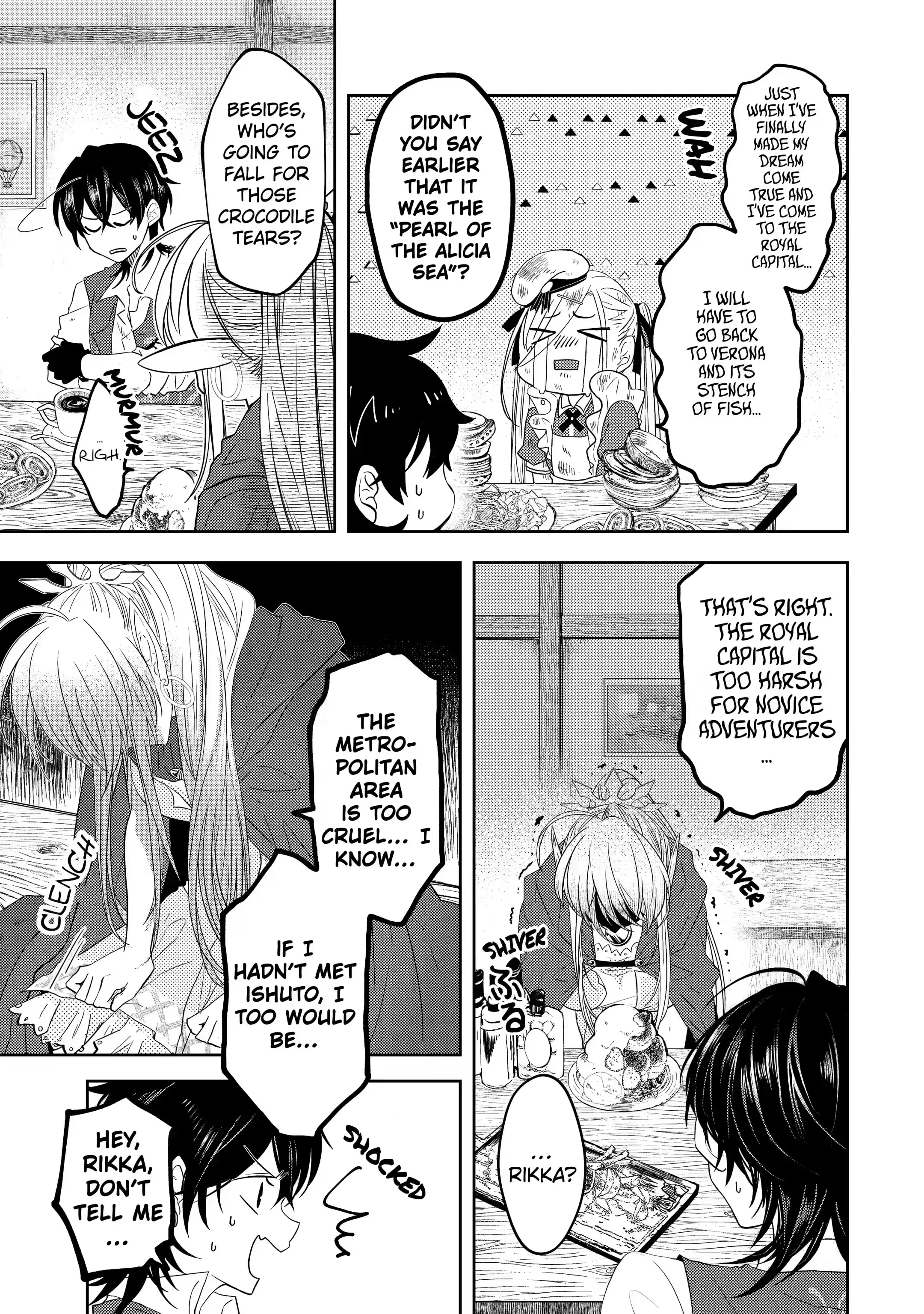 Level 0 no Maou-sama, Isekai de Boukensha wo Hajimemasu Chapter 9.2 - Page 1