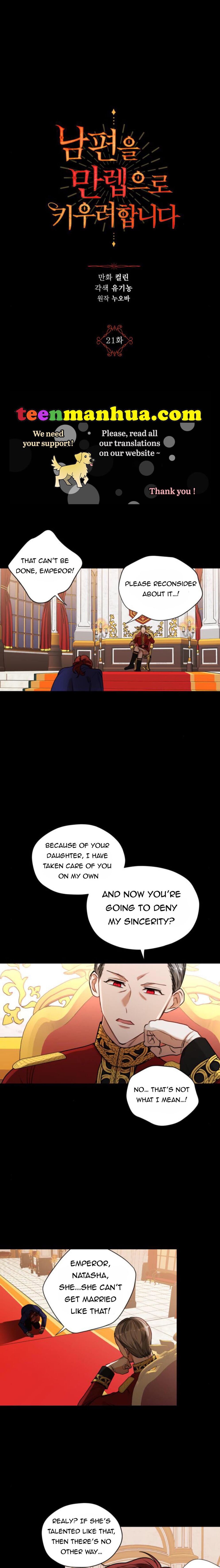 Leveling My Husband to the Max Chapter 21 - Page 0