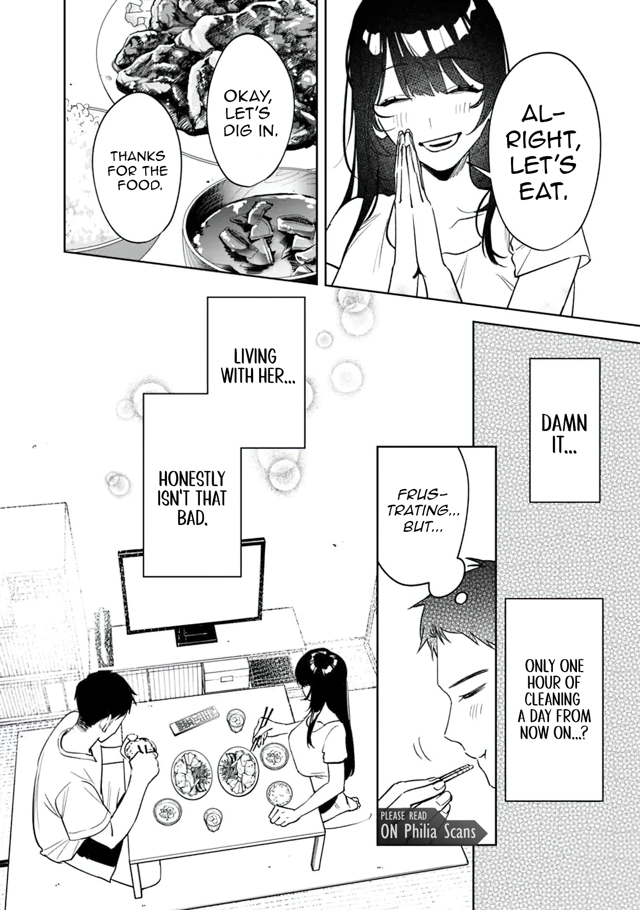 Living Together With the Queen From My High School Days Who Was Arrogant, Surprisingly Isn’t That Uncomfortable Chapter 17 - Page 8