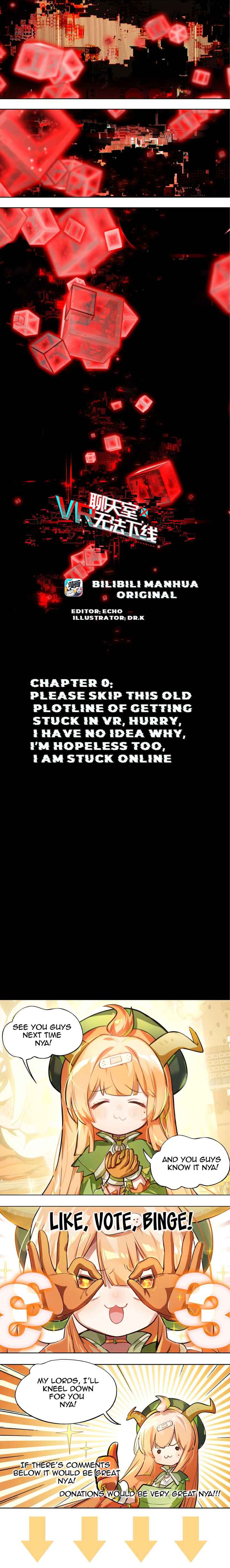 Logout Disabled in VR Chat Chapter 0 - Page 8