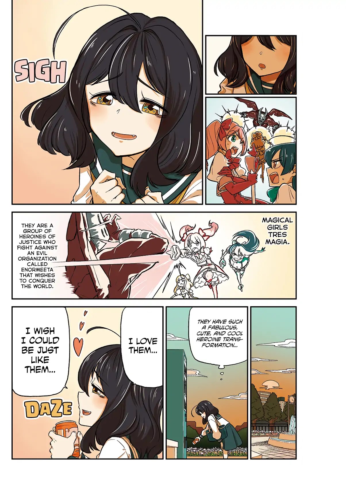 Looking up to Magical Girls Chapter 1 - Page 4