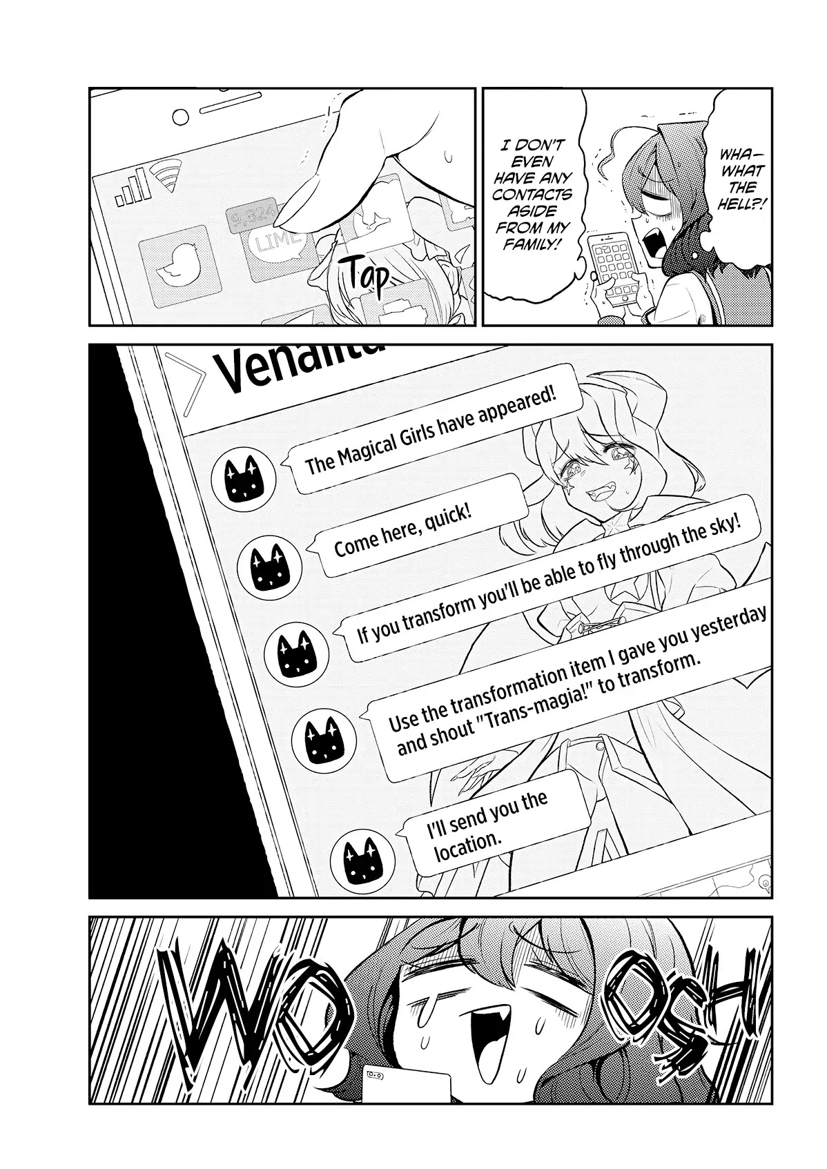 Looking up to Magical Girls Chapter 2 - Page 11