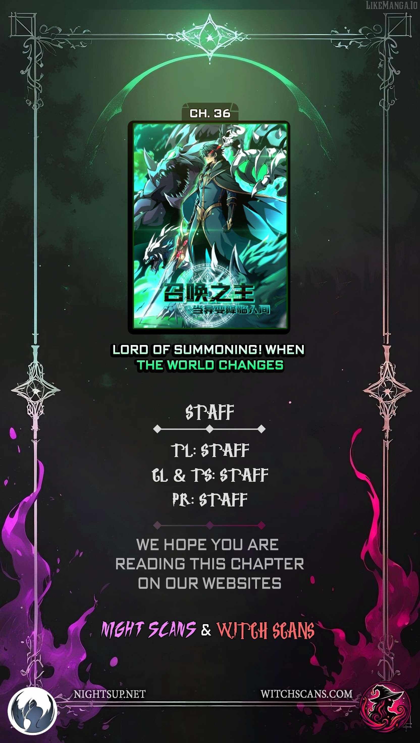 Lord of Summons! Sudden Mutation Chapter 36 - Page 1