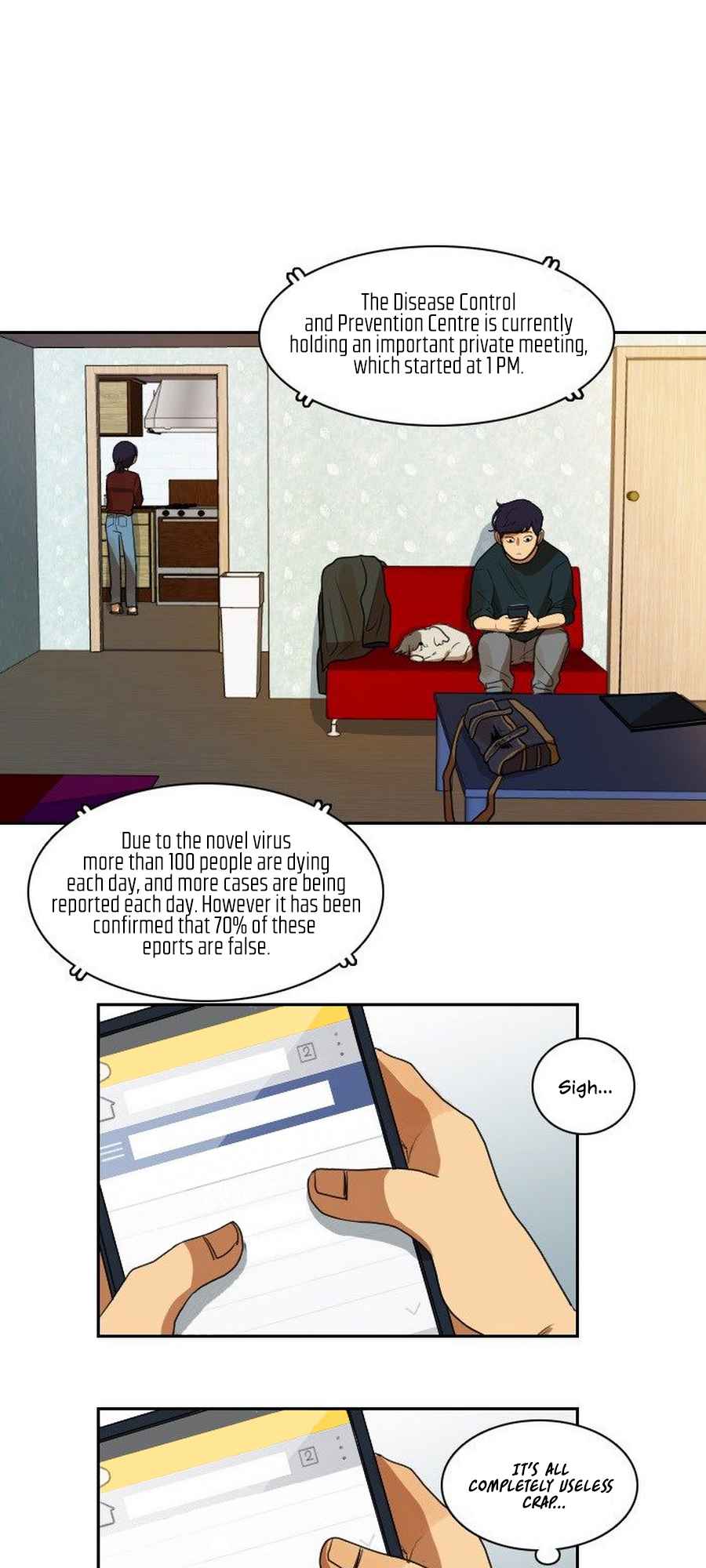 Lost in an Infected Area Chapter 10.2 - Page 6