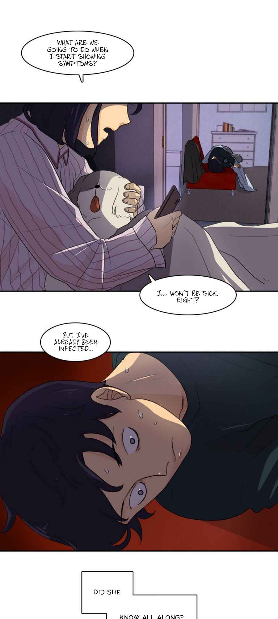 Lost in an Infected Area Chapter 11.1 - Page 8