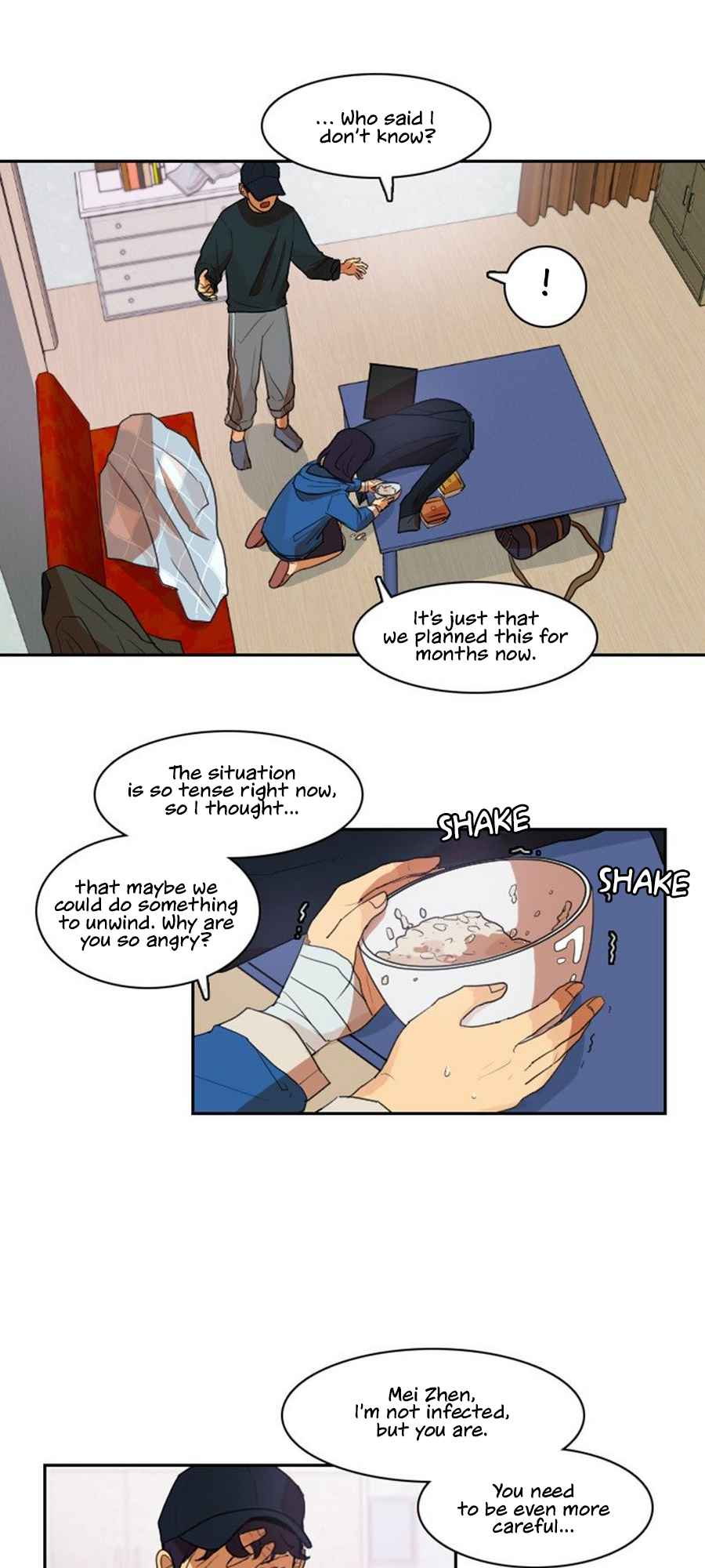 Lost in an Infected Area Chapter 11.2 - Page 2