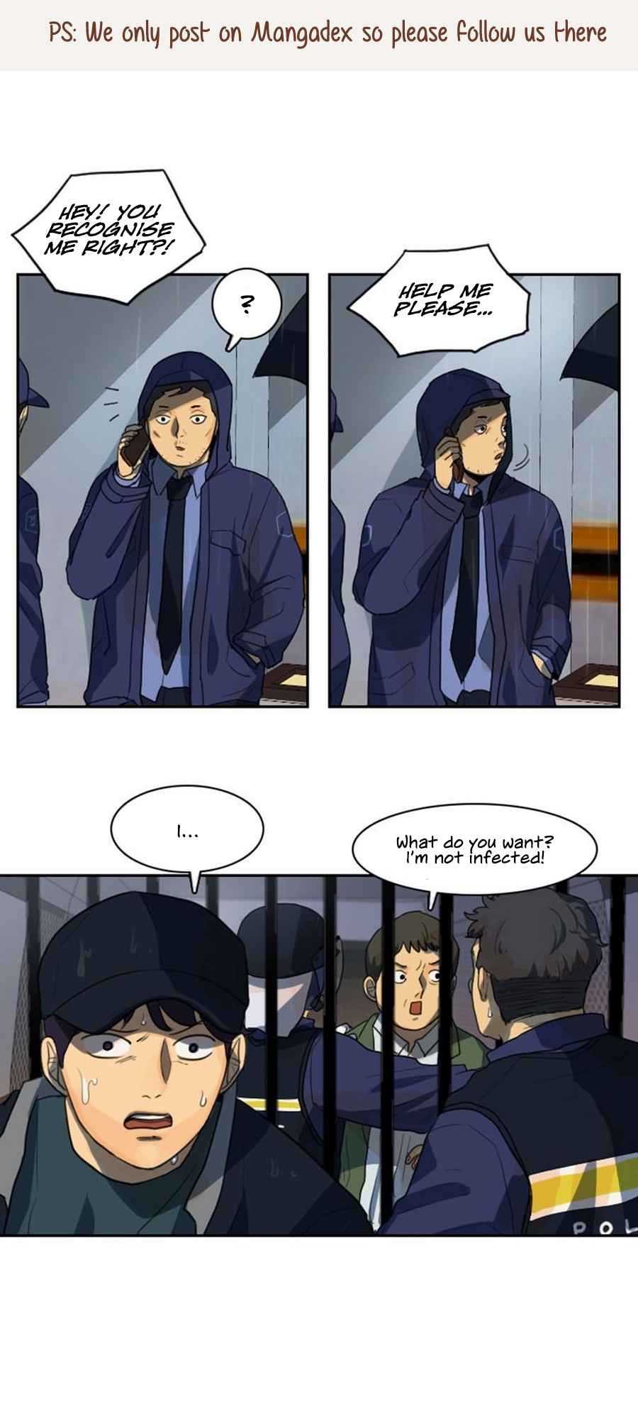Lost in an Infected Area Chapter 12.2 - Page 1