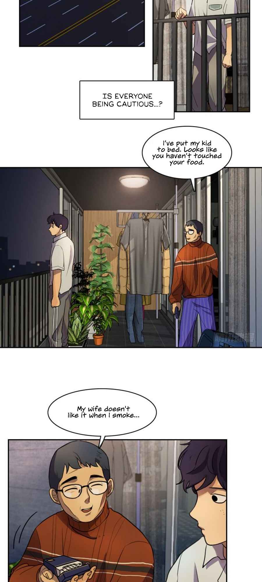 Lost in an Infected Area Chapter 13.1 - Page 12