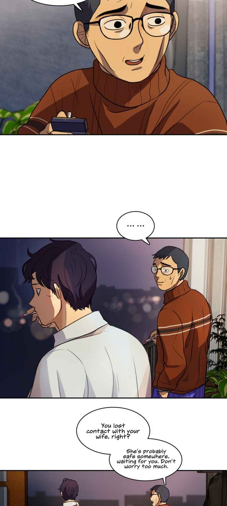 Lost in an Infected Area Chapter 13.1 - Page 14
