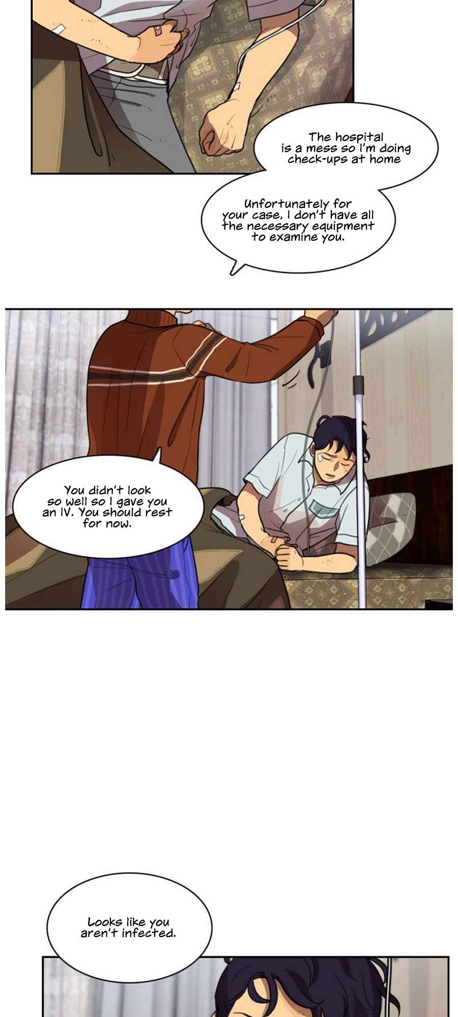 Lost in an Infected Area Chapter 13.1 - Page 4