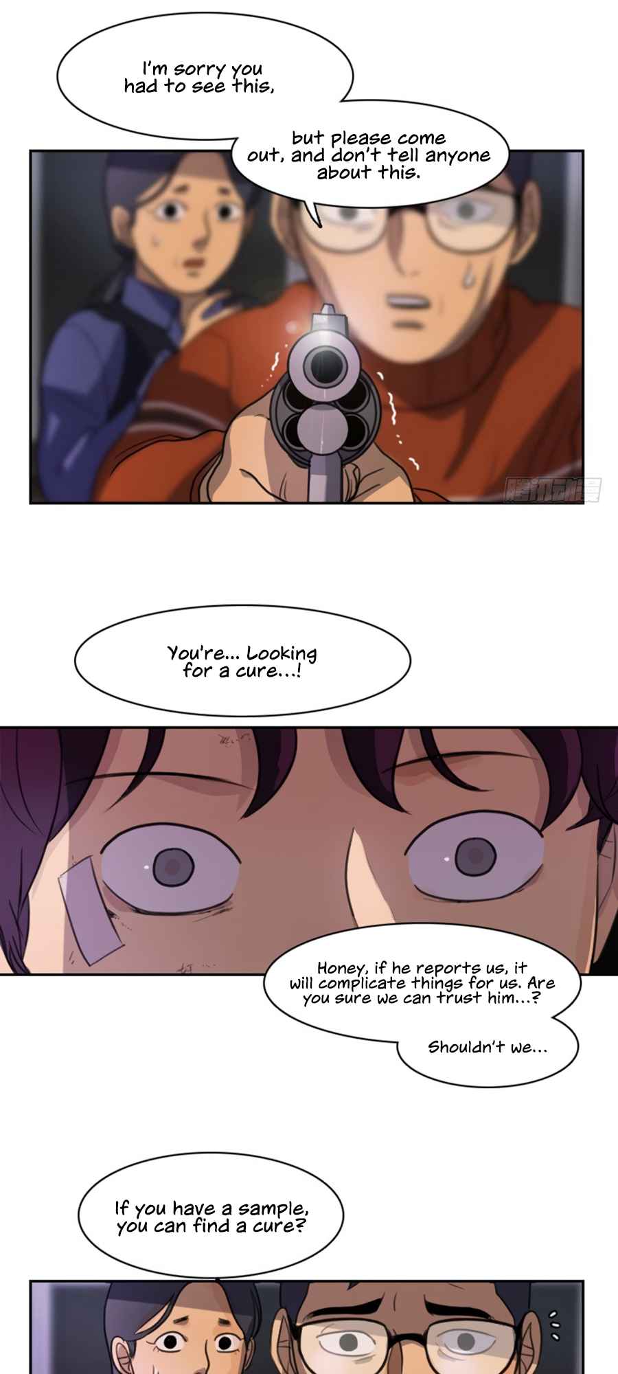 Lost in an Infected Area Chapter 13.2 - Page 14