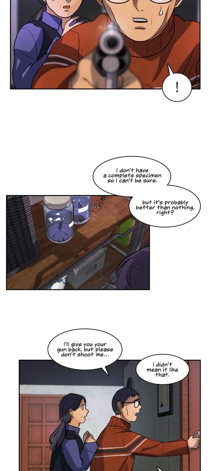 Lost in an Infected Area Chapter 13.2 - Page 15