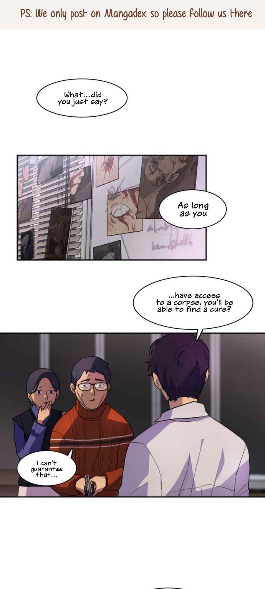 Lost in an Infected Area Chapter 14.1 - Page 1