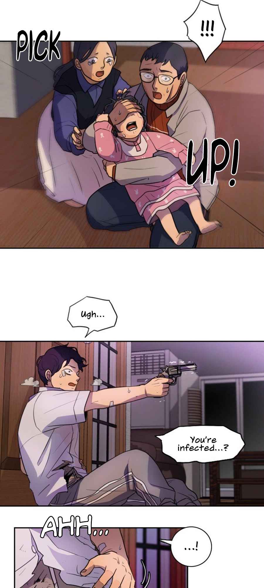 Lost in an Infected Area Chapter 14.1 - Page 13
