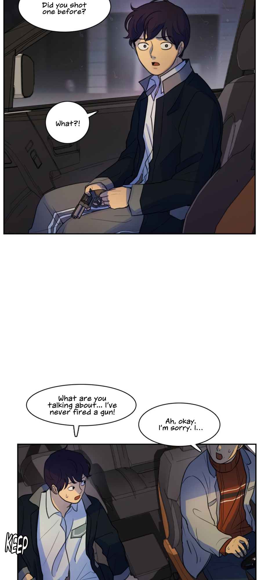 Lost in an Infected Area Chapter 14.2 - Page 12