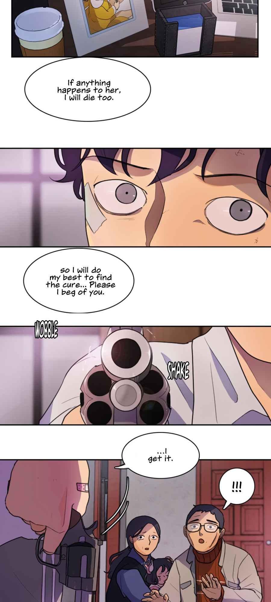 Lost in an Infected Area Chapter 14.2 - Page 3