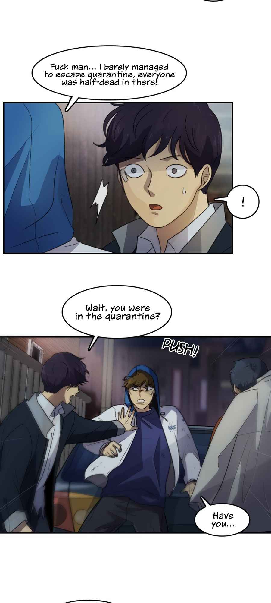 Lost in an Infected Area Chapter 16.1 - Page 17