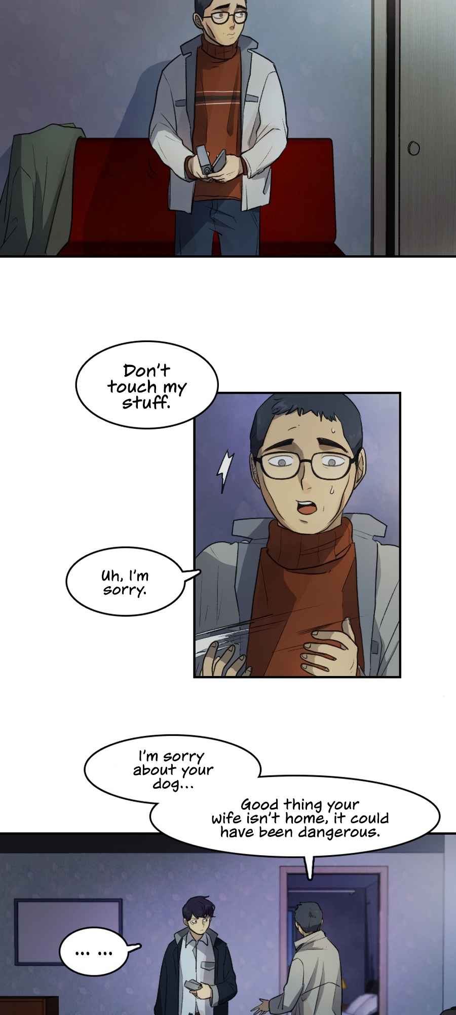 Lost in an Infected Area Chapter 16.1 - Page 3