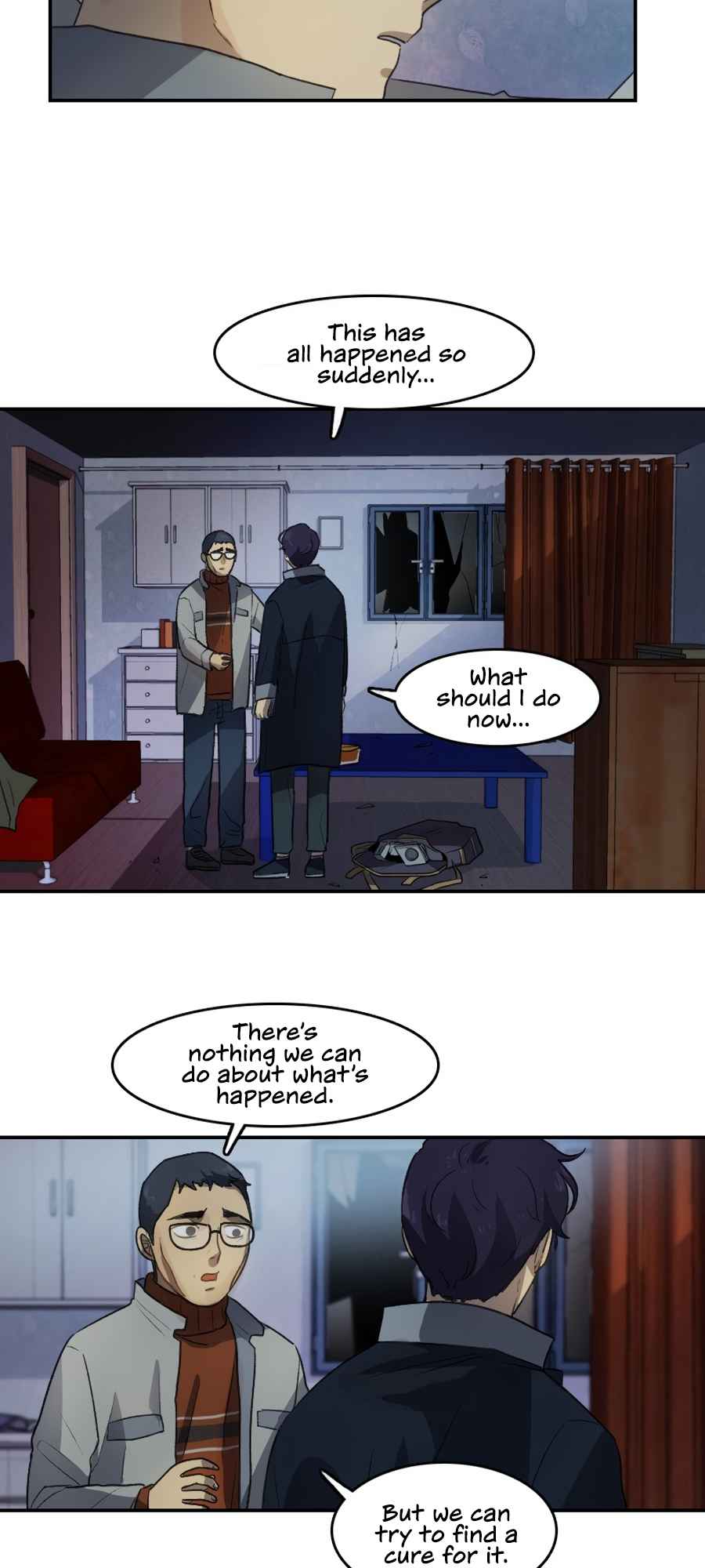 Lost in an Infected Area Chapter 16.1 - Page 8