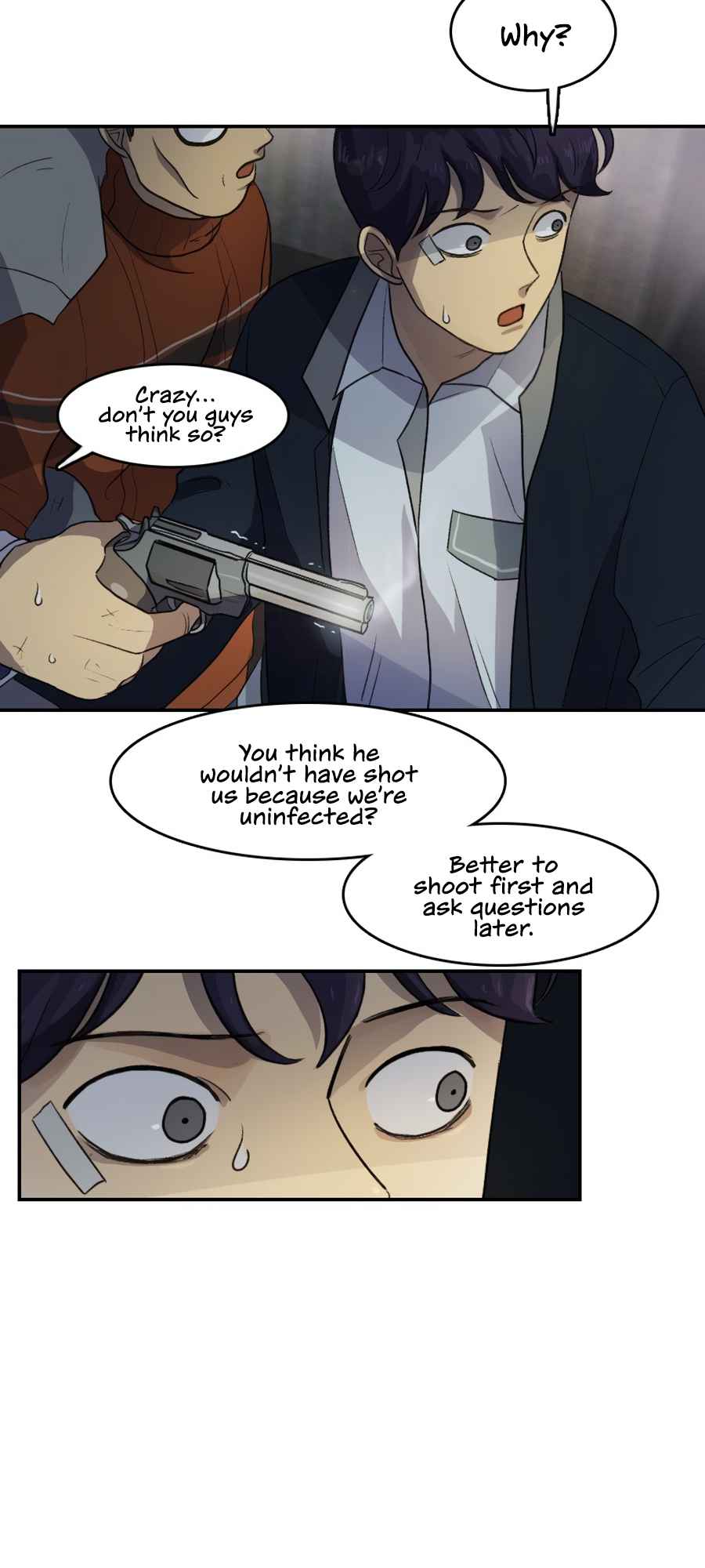 Lost in an Infected Area Chapter 16.2 - Page 10