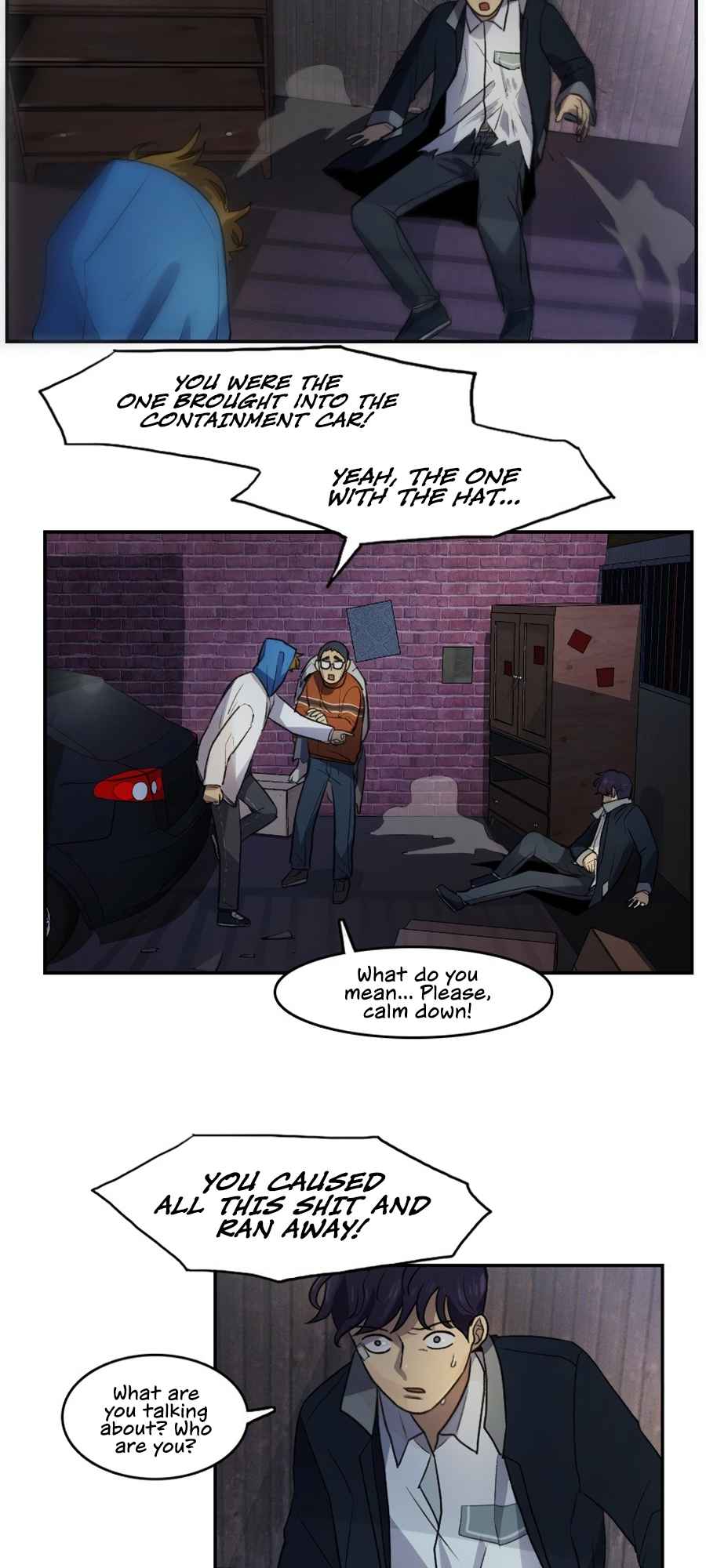 Lost in an Infected Area Chapter 16.2 - Page 3
