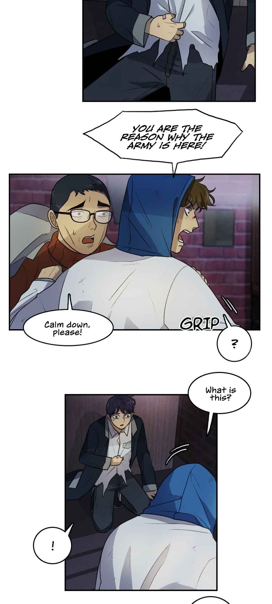 Lost in an Infected Area Chapter 16.2 - Page 4