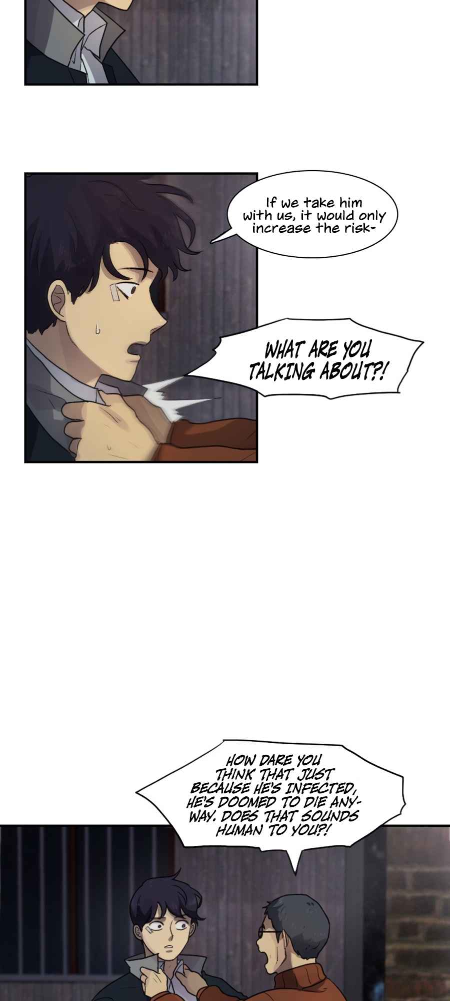 Lost in an Infected Area Chapter 17.1 - Page 10