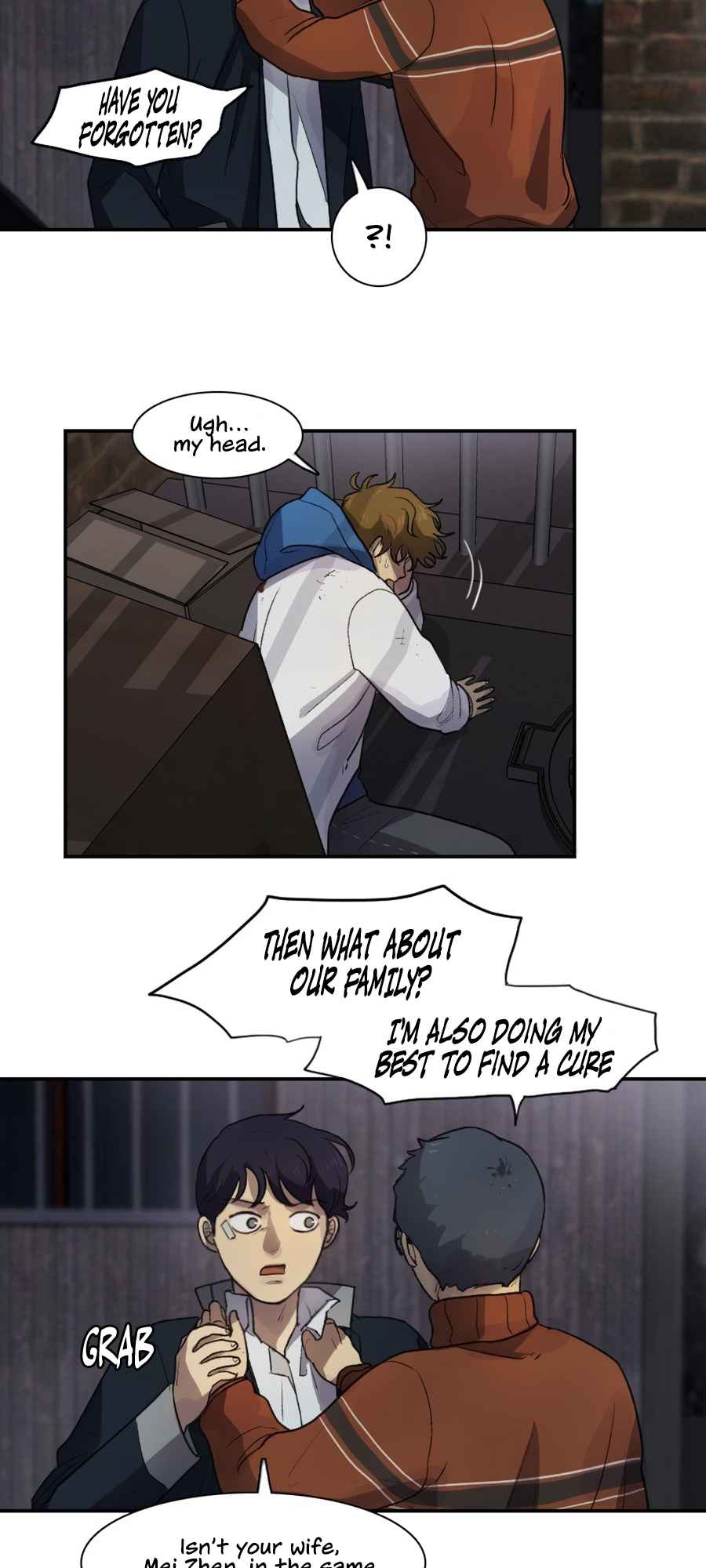 Lost in an Infected Area Chapter 17.1 - Page 11