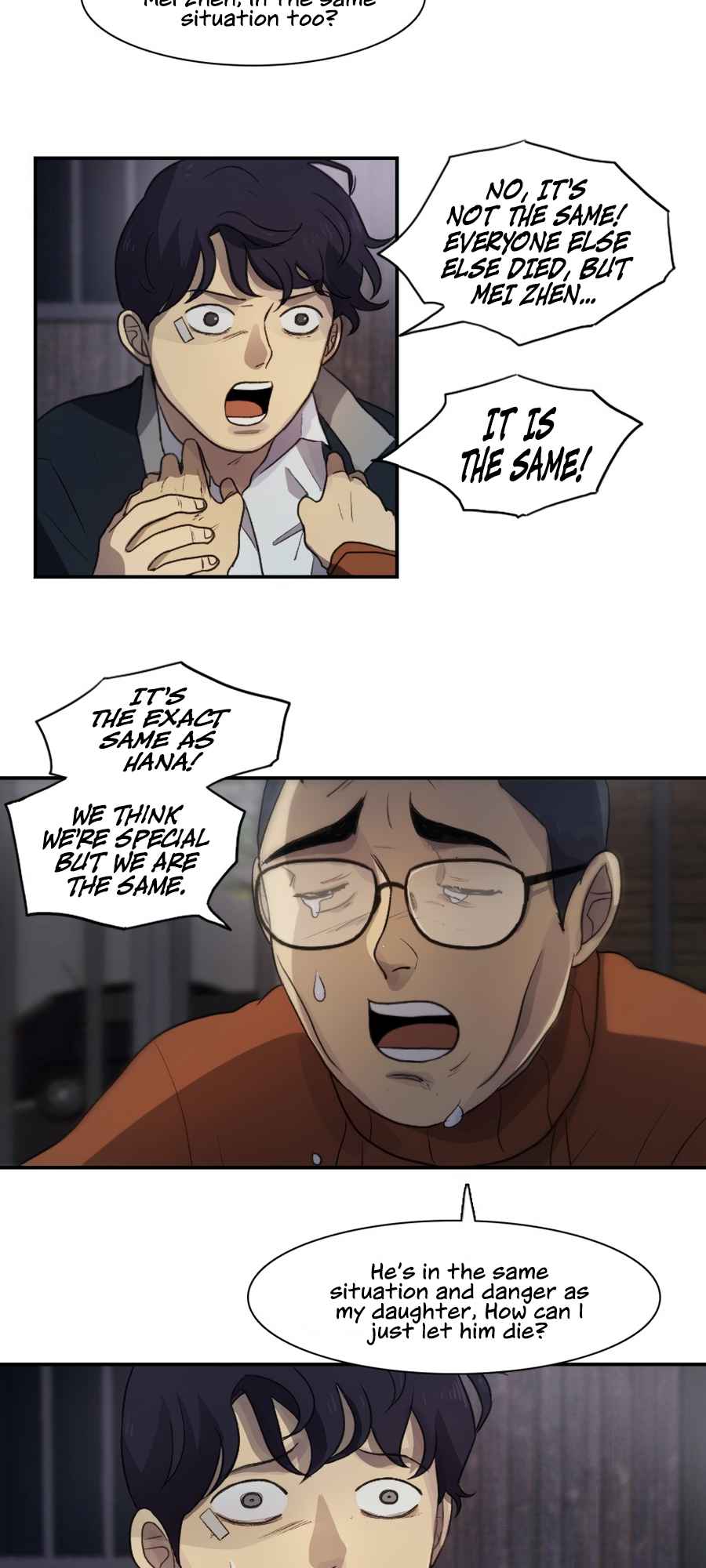 Lost in an Infected Area Chapter 17.1 - Page 12