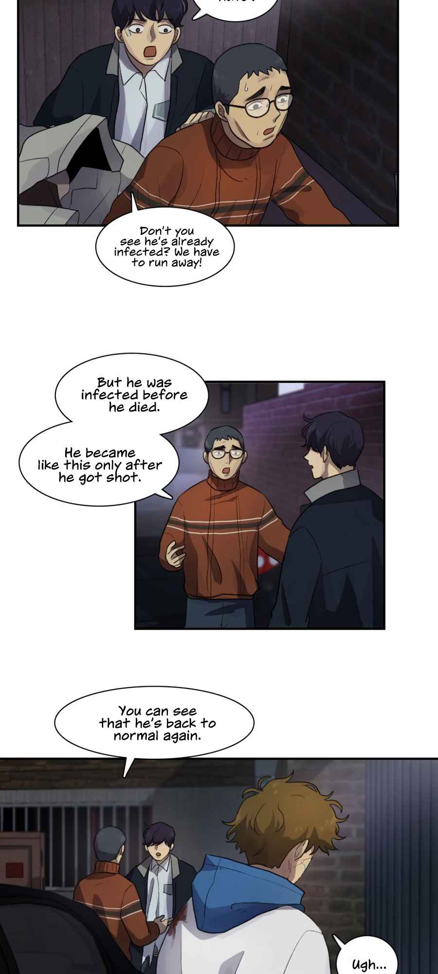 Lost in an Infected Area Chapter 17.1 - Page 2