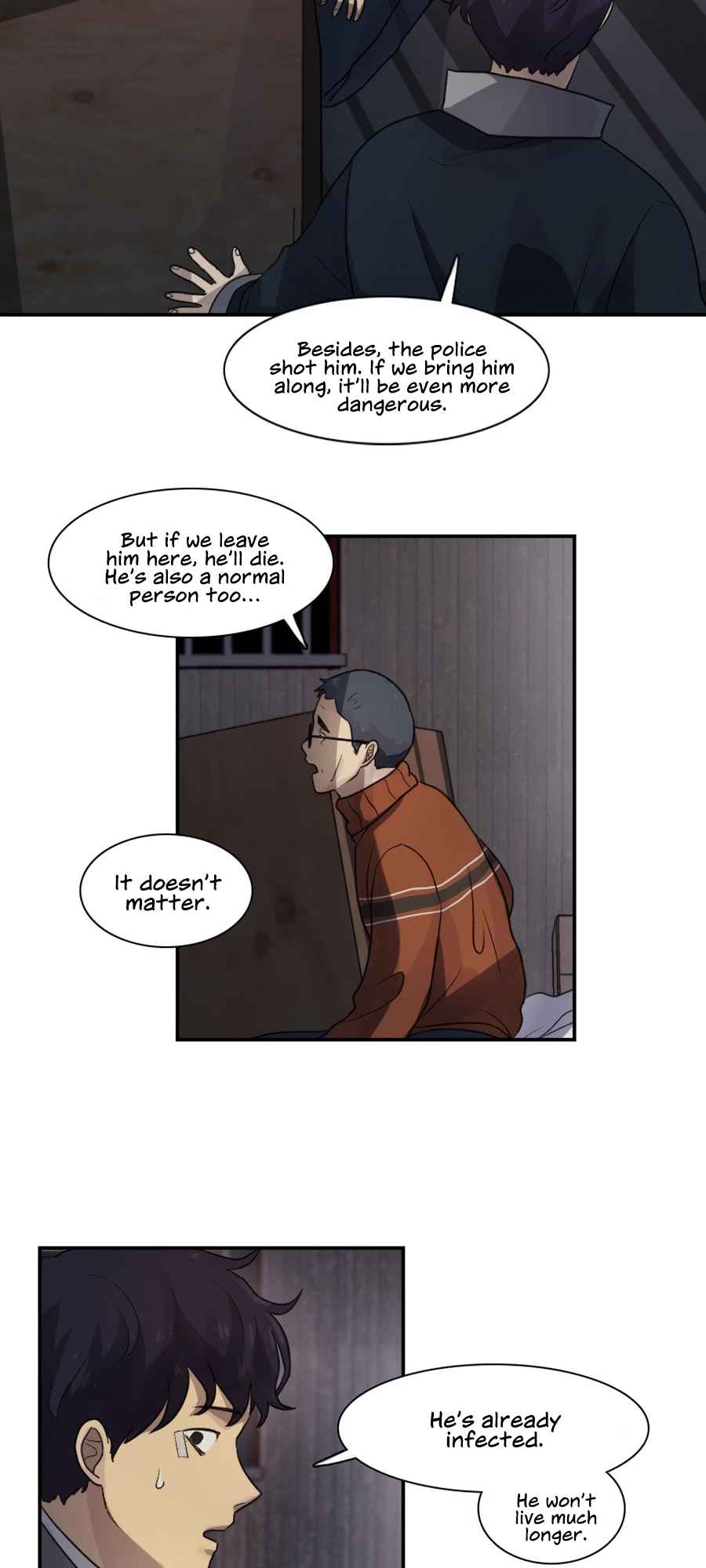 Lost in an Infected Area Chapter 17.1 - Page 9