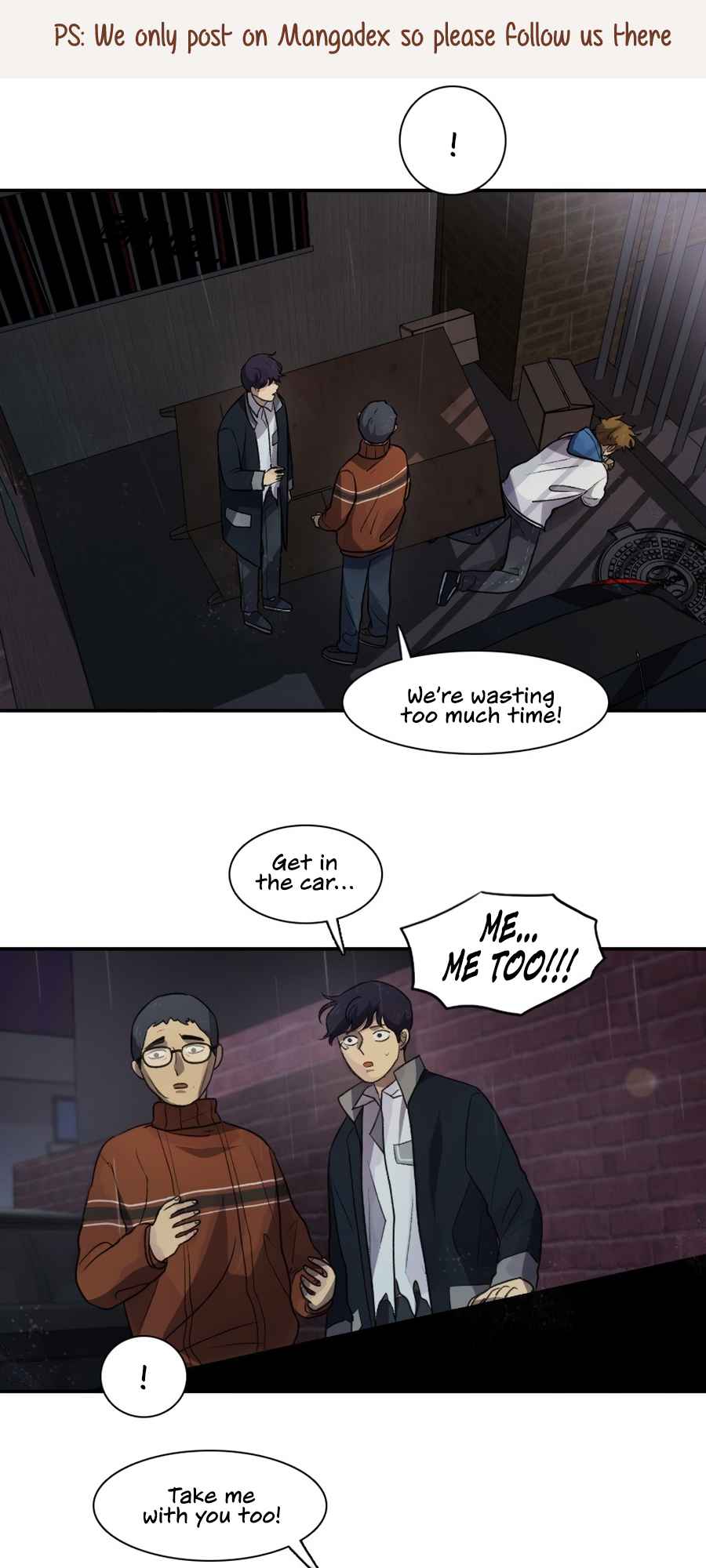 Lost in an Infected Area Chapter 17.2 - Page 1