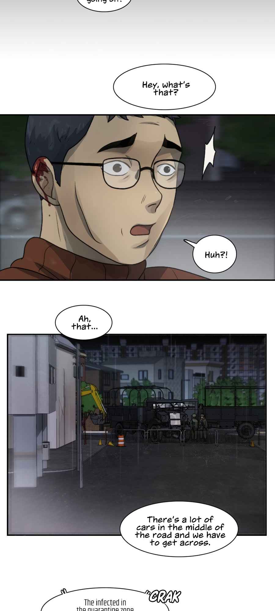 Lost in an Infected Area Chapter 18.2 - Page 2