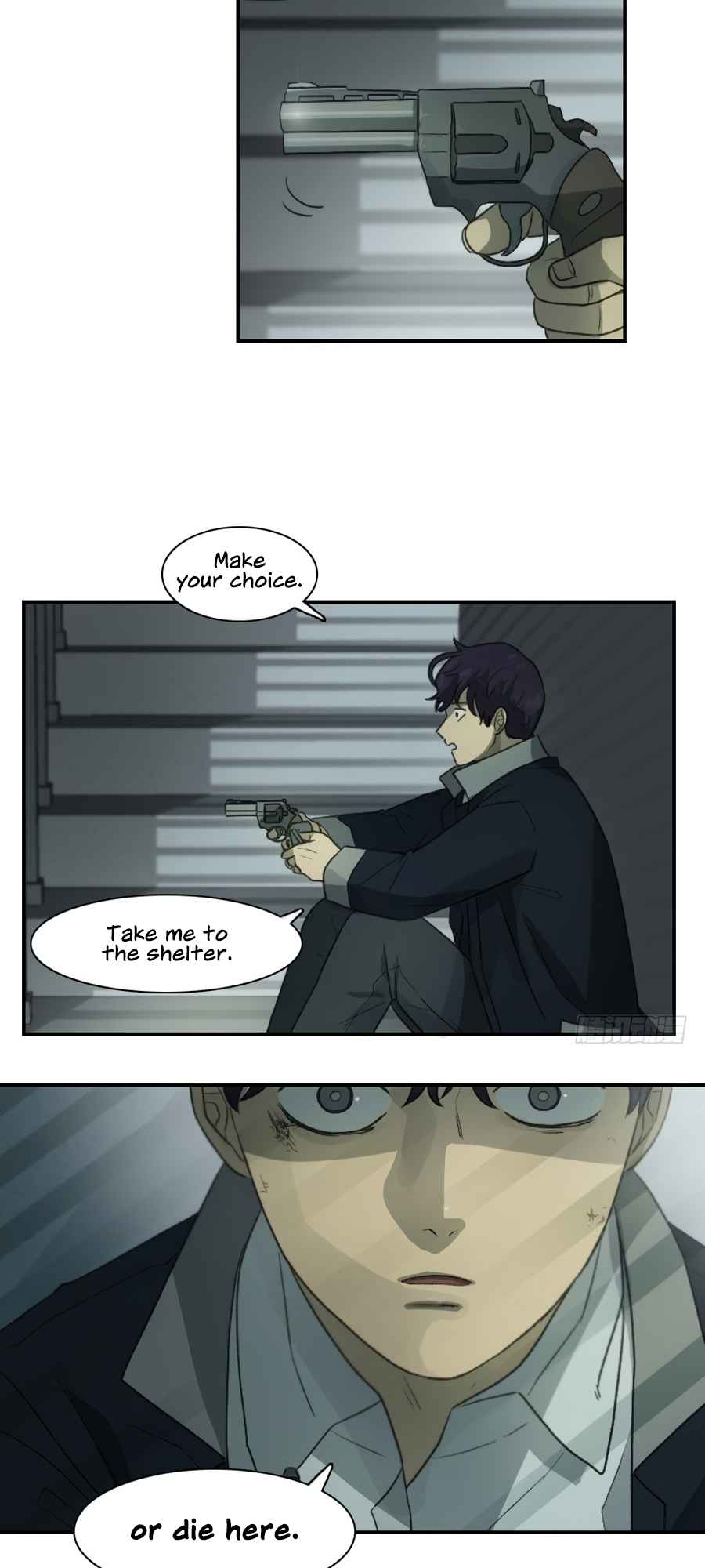 Lost in an Infected Area Chapter 20.2 - Page 12