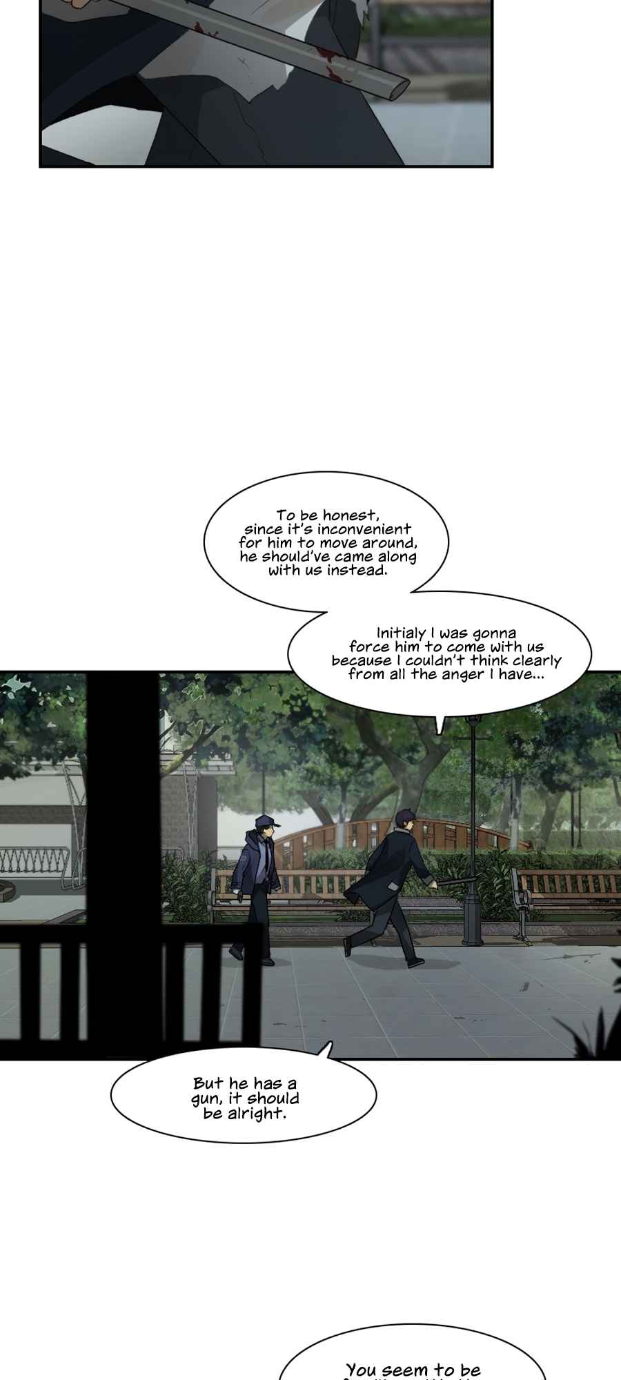 Lost in an Infected Area Chapter 22.1 - Page 11