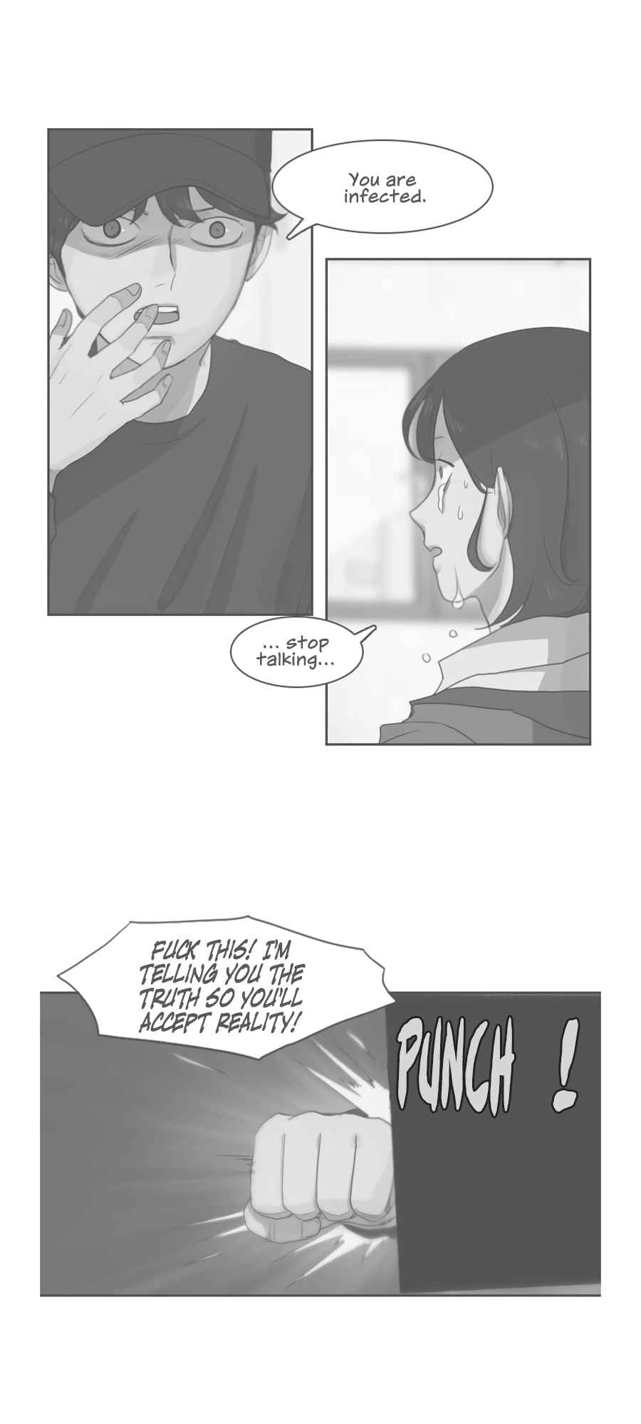 Lost in an Infected Area Chapter 22.1 - Page 15