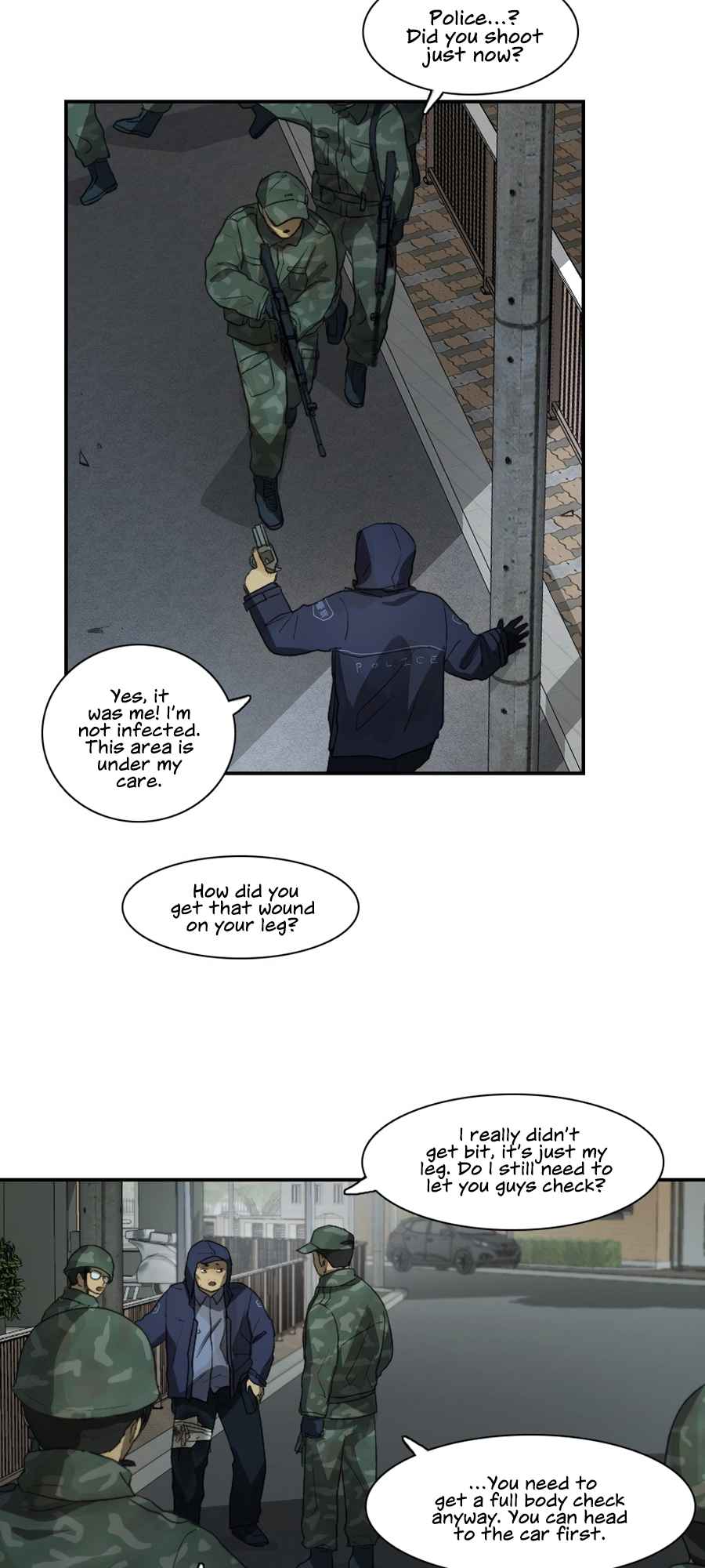 Lost in an Infected Area Chapter 22.1 - Page 7