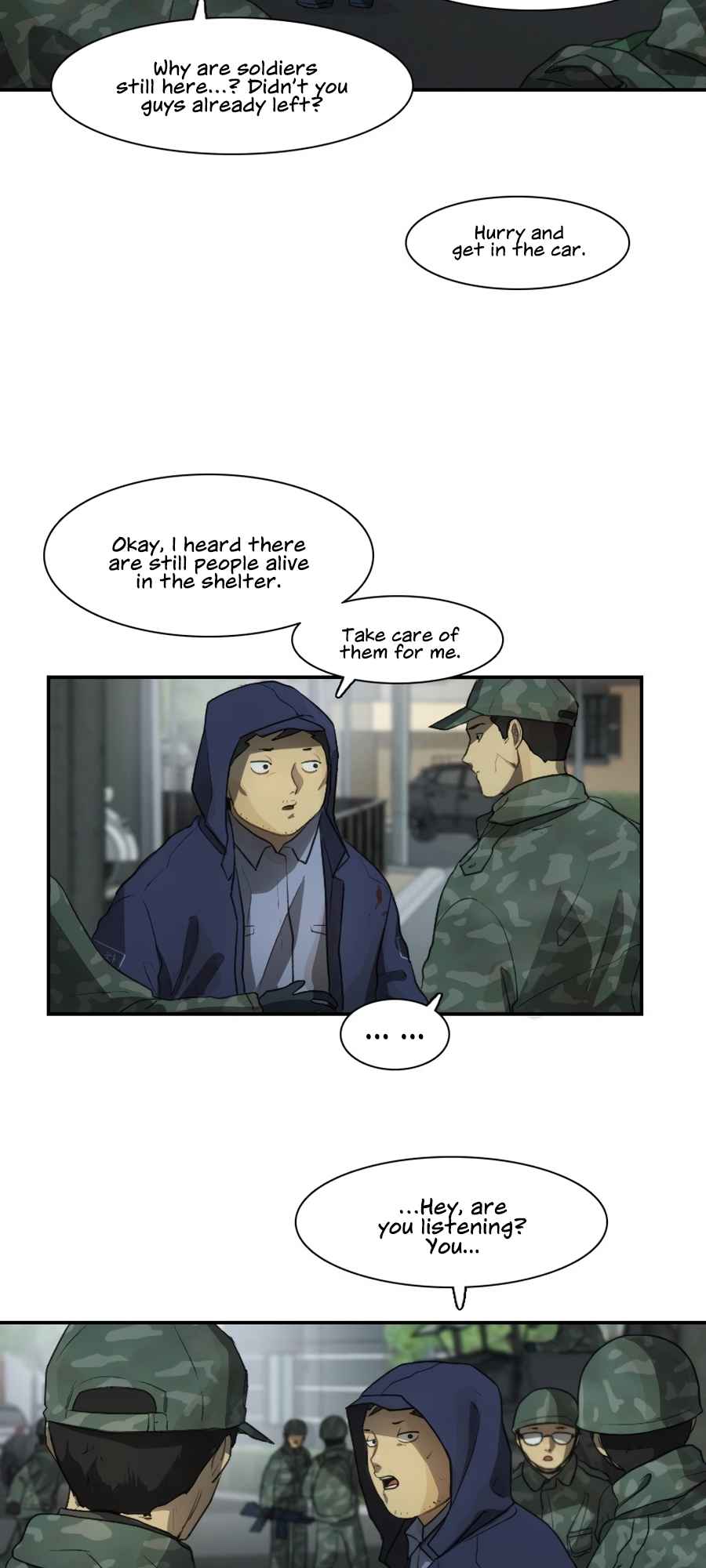 Lost in an Infected Area Chapter 22.1 - Page 8