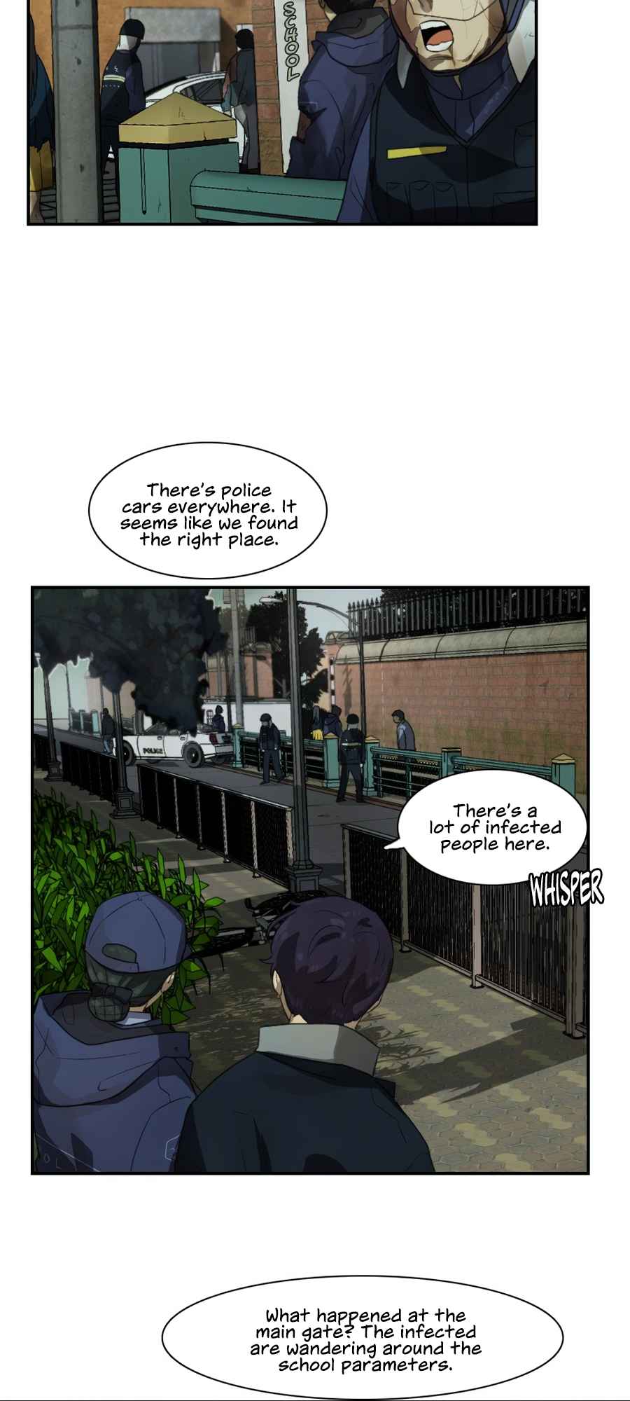 Lost in an Infected Area Chapter 22.2 - Page 3