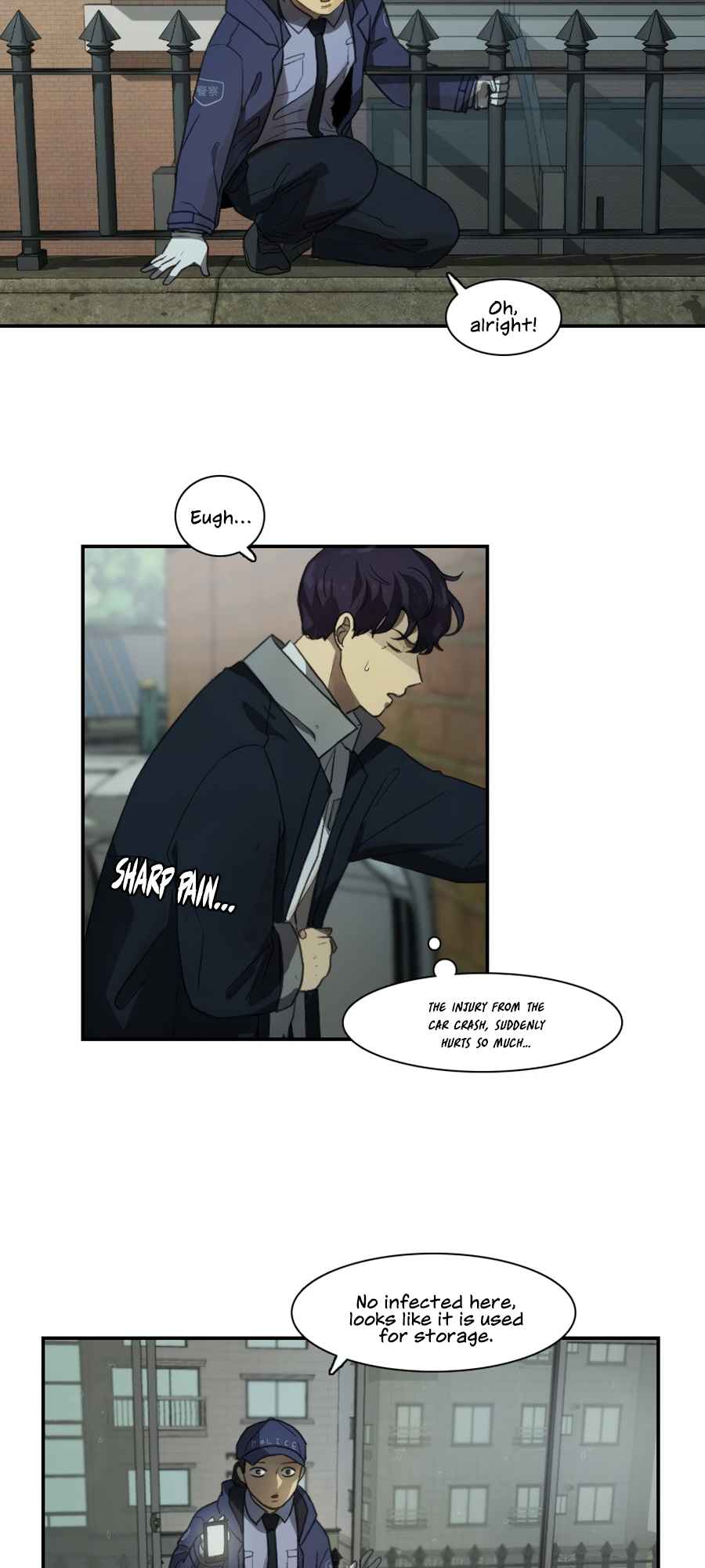 Lost in an Infected Area Chapter 22.2 - Page 8