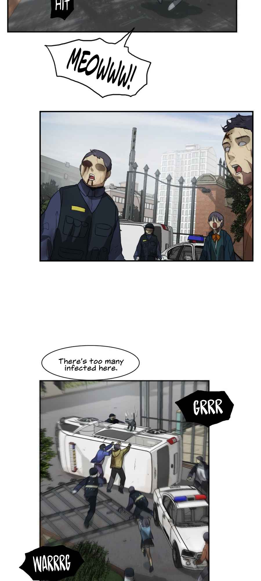 Lost in an Infected Area Chapter 23.1 - Page 6