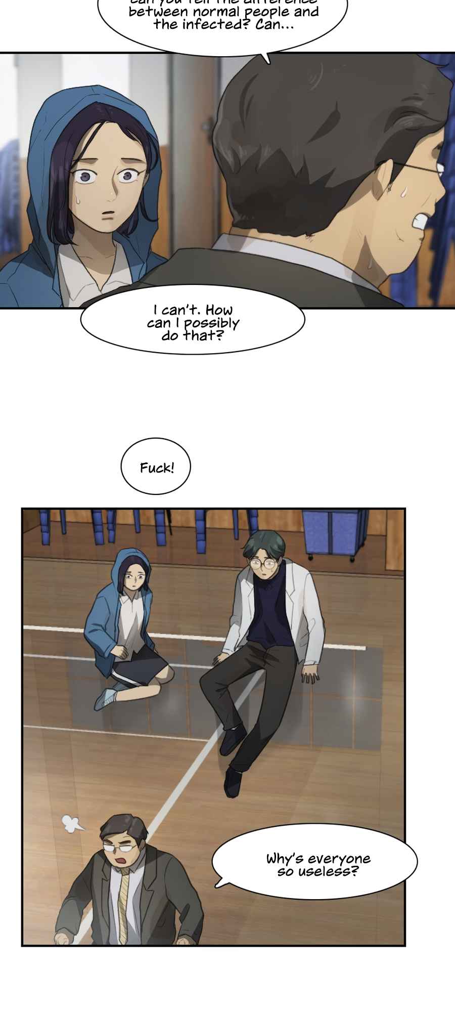 Lost in an Infected Area Chapter 24.1 - Page 15
