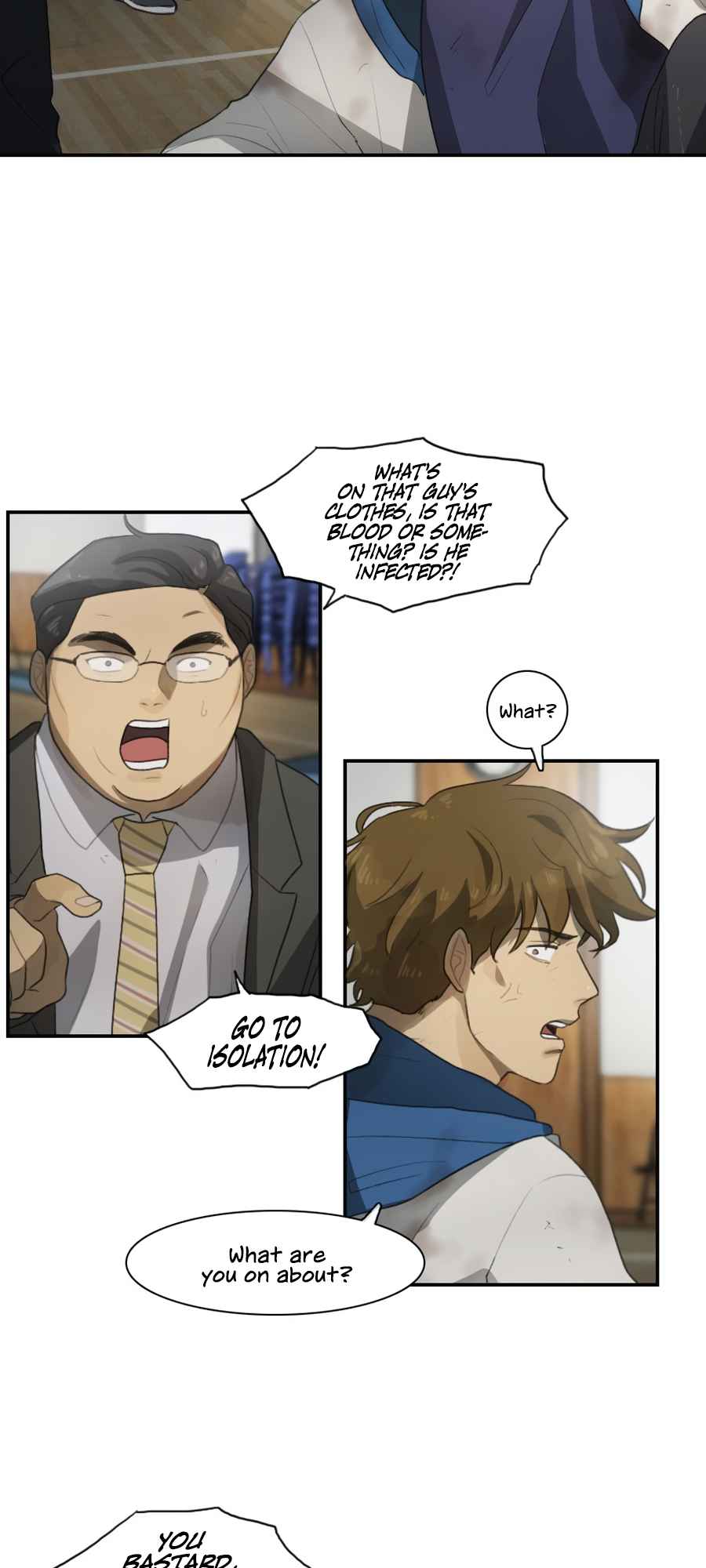 Lost in an Infected Area Chapter 24.1 - Page 8