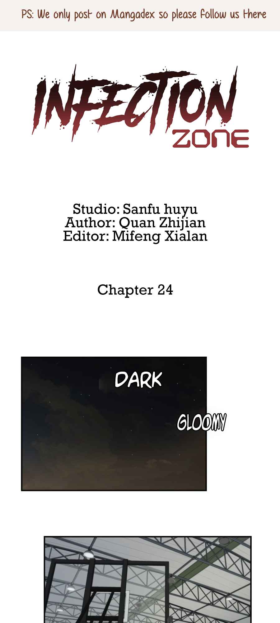 Lost in an Infected Area Chapter 24.2 - Page 1