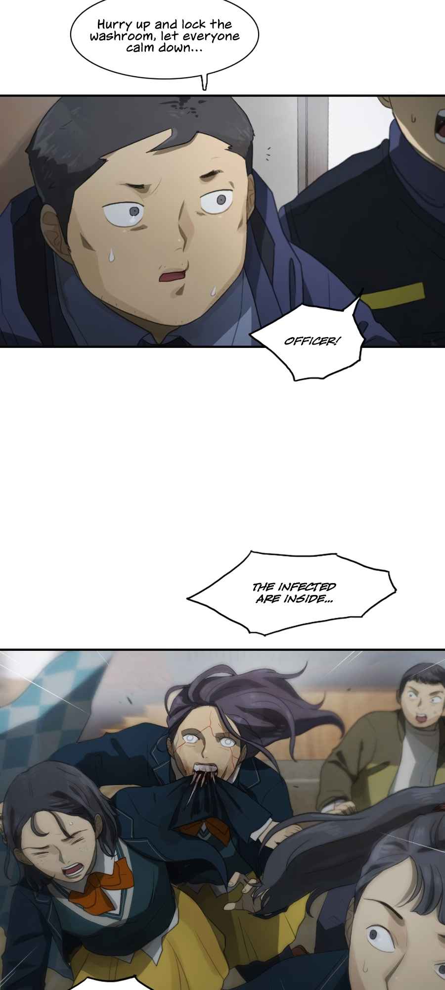 Lost in an Infected Area Chapter 25.1 - Page 4