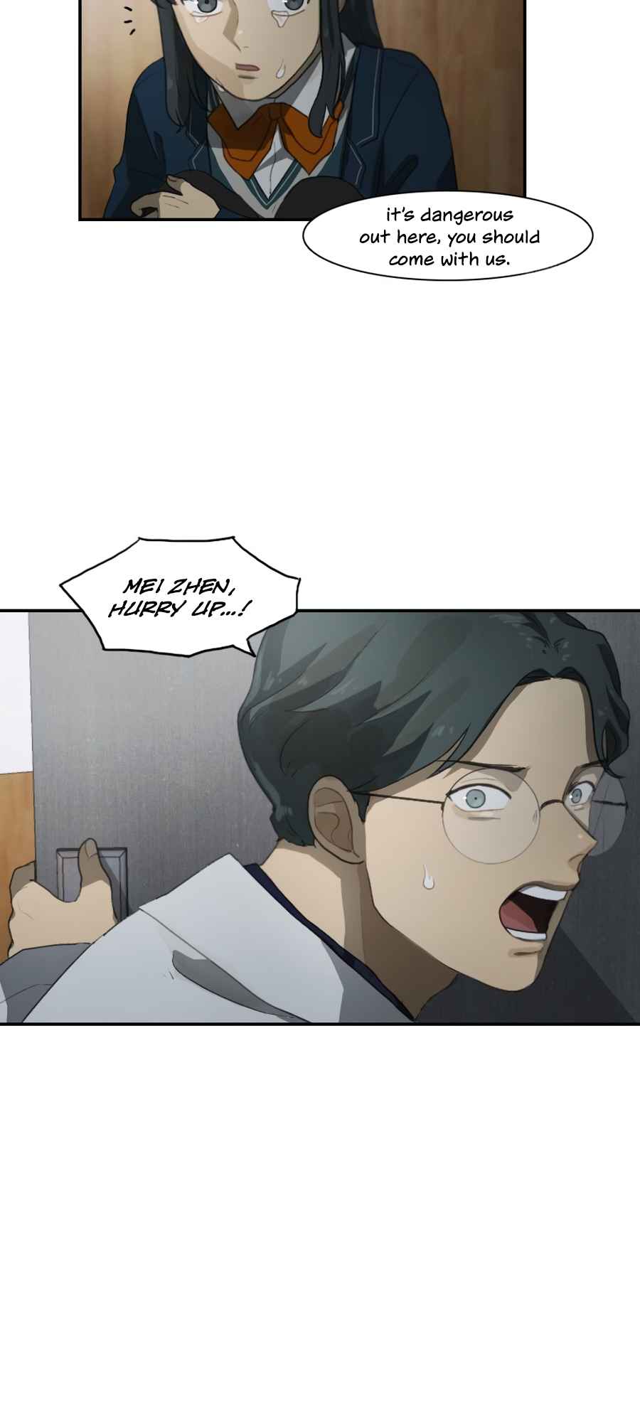 Lost in an Infected Area Chapter 25.2 - Page 14