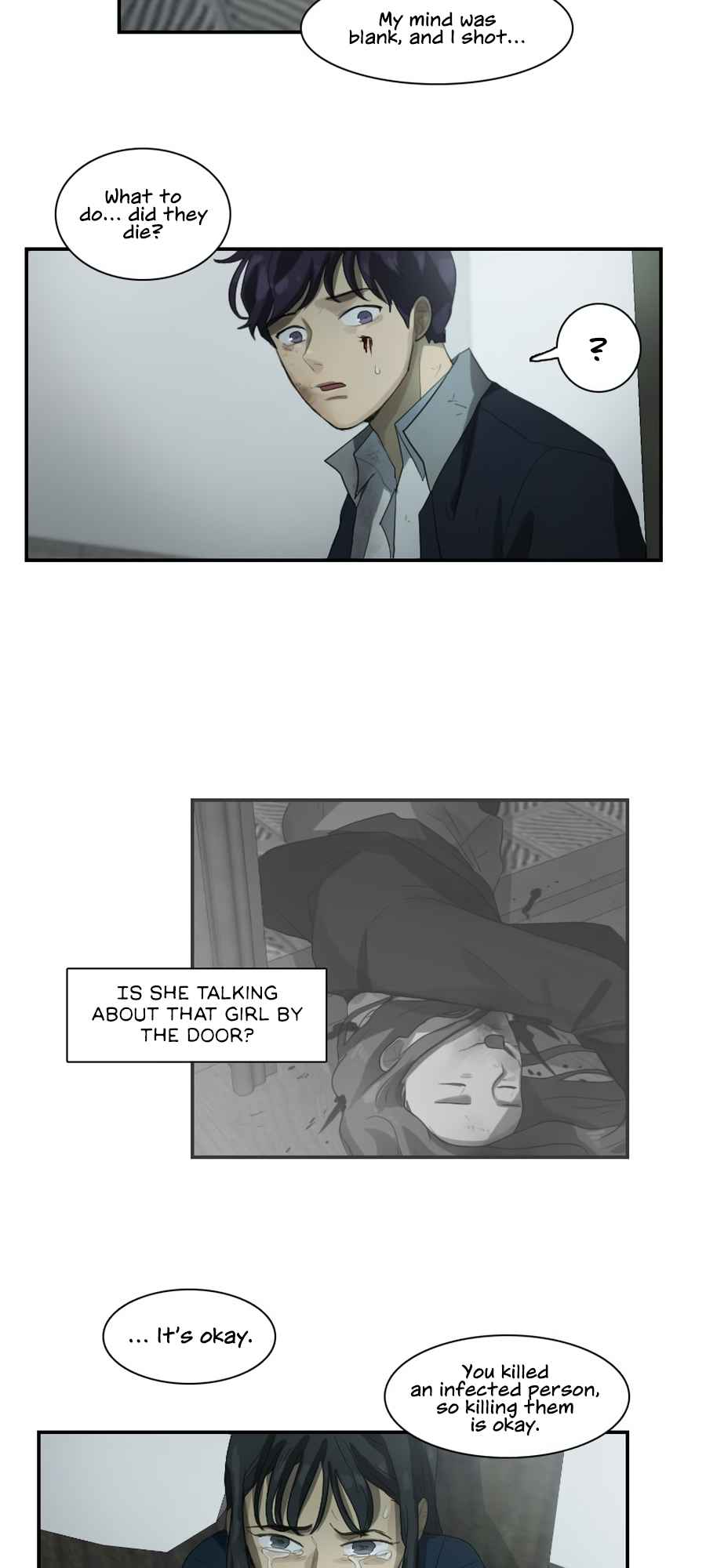 Lost in an Infected Area Chapter 27 - Page 12